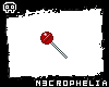 tiny lolly (cherry)