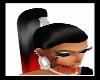 Blk/Red Tip PonyTail