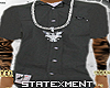 Mx|Gray ButtondownG