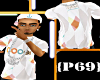 {P69}plaid coogi t-shirt