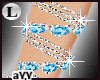 aYY-Diam Long Bangle Blu