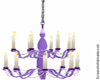 Purple Weddin Chandelier