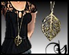 Gold Leaf necklace