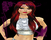 long red hair