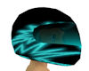 helmet aqua n black