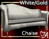 White Gold Chaise