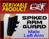 Spiked Arm Guard - Left