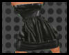 {afri}leather mini dress