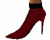 Boots socks red wine