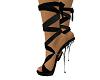 teddy ladys shoes black