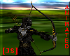 Kueena Black Bow and arrows