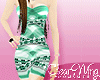 Bejeweled Aqua Dress