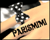 [PM] Black Bow Ring LEFT