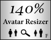 Avatar Scaler 140%