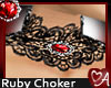 Ruby Lace Collar