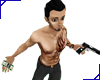 me with gun and dollars