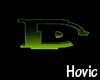 [H] Dark Rave Letter "D"