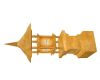 Gold Marble Pagoda Light