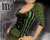 m Medieval Green Stripes