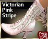 Pink Victorian Boots