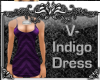 [*A] V-Indigo Dress