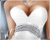 *W* White Alena Dress