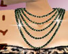 (L) *Necklaces green2***