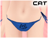 !C Blue kitty Undies