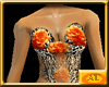 !AY 100 % orange dress