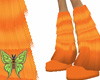 Orange monster fuzzies!