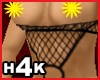 H4K - Fishnet Blk Untied