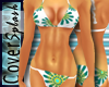 white bikini w flowers