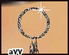 aYY- Black Lip Hip Chain