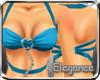 [E] Turquoise Chain Top