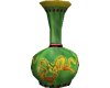 Jade dragon vase