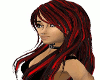 Black and Red Hair