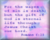 Romans 6v23/Wages of Sin