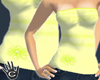Flower Tube Top~Yellow