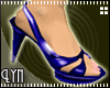 !LYN Glam Deep Blue Heel