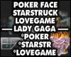 1. Poker Face (*Poker)