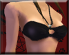 Black bikini top set