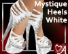 Silver White Heels