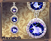 RG Sapphire Earrings