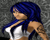 Black And Blue Hair