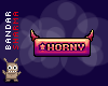 (BS) HORNY Sticker