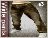 -e3- Brown jeans