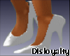 *D* Silver Pumps