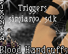 [^P^] BLOOD Handcuffs
