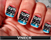 V- Nails 'Aztec v1