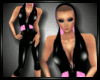 PVC Hoodie Suit Pink